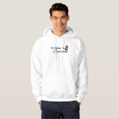 Veste À Capuche Je serais plutôt Geocaching (Devant entier)