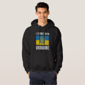 Veste À Capuche Je Suis Avec L'Ukraine (Devant entier)