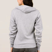 Veste À Capuche Je Suis Avec Un Crétin (Dos)