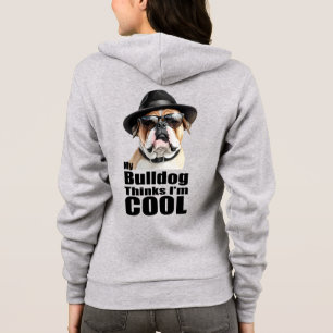 Veste À Capuche Je suis Cool Bulldog