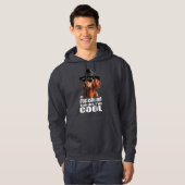 Veste À Capuche Je suis Cool Dachshund (Devant entier)