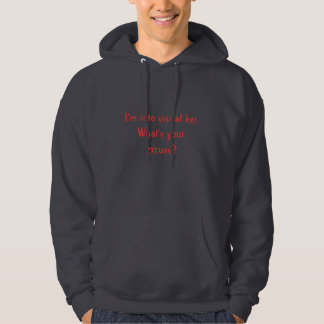 Veste À Capuche je suis dans le kei visuel