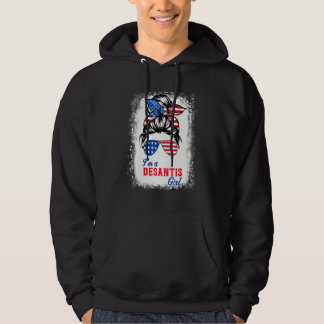 Veste À Capuche Je suis Desantis Girl Florida Gouverneur 2024 Amér