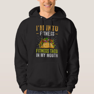 Veste À Capuche Je suis en forme Taco dans ma bouche