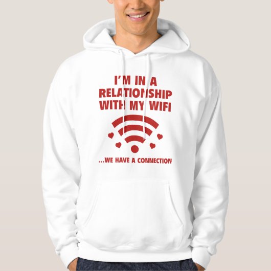 Veste À Capuche Je suis en relation (Devant)