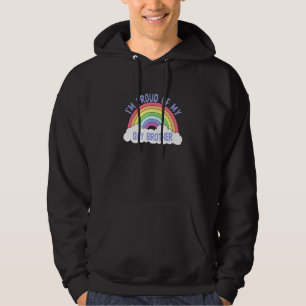 Veste À Capuche Je Suis Fier De Ma Famille De Frères Gays Cool Lgb