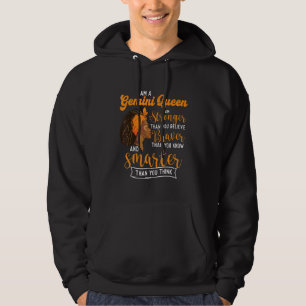 Veste À Capuche Je Suis Gemini Queen Astrologie Horoscope Zodiac S