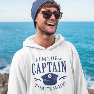 Veste À Capuche Je suis le capitaine