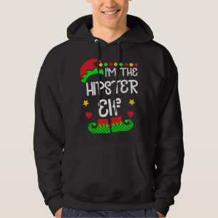 Veste À Capuche Je suis le chef Elfe en charge de Noël de famille