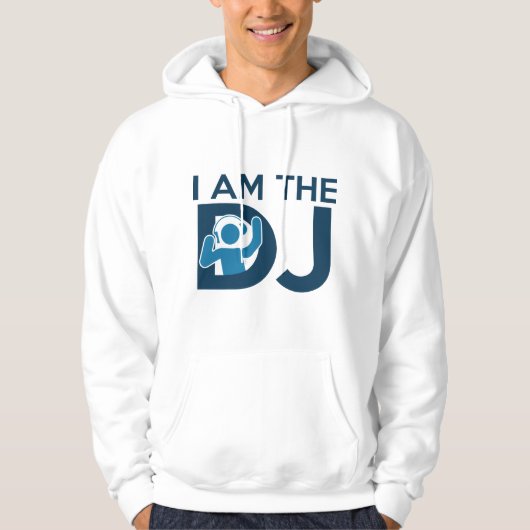 Veste À Capuche Je Suis Le DJ (Devant)