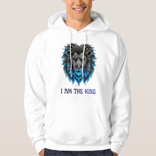 Veste À Capuche Je suis le roi1 (Devant)