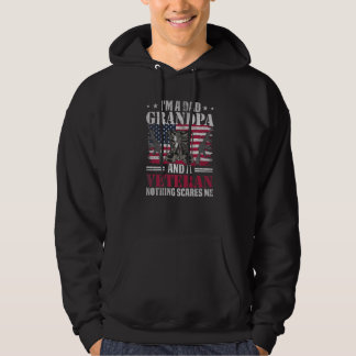Veste À Capuche Je suis papa, grand-père et un vétéran. Rien ne me
