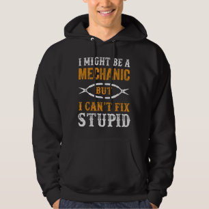 Veste À Capuche Je suis peut-être mécanicien mais je ne peux pas r