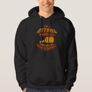 Veste À Capuche Je suis Pharnachiste à la retraite et j'aime mon n