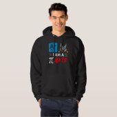 Veste À Capuche Je Suis Pi Rate Pi Day Math (Devant entier)