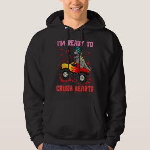 Veste À Capuche Je suis prêt à écraser Coeurs Monster Truck Boys V