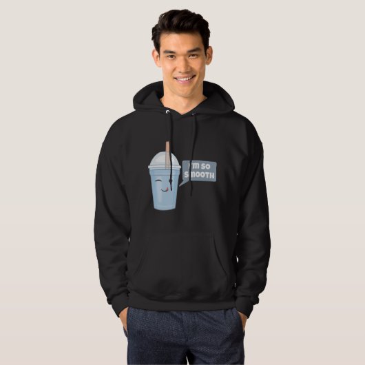 Veste À Capuche Je suis si lisse (Devant entier)