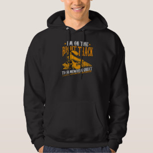 Veste À Capuche Je suis sur la bonne voie pour un grand chemin de 