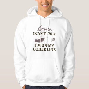 Veste À Capuche Je suis sur mon autre ligne