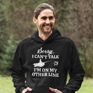 Veste À Capuche Je suis sur mon autre ligne