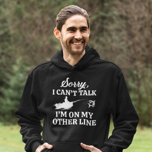 Veste À Capuche Je suis sur mon autre ligne