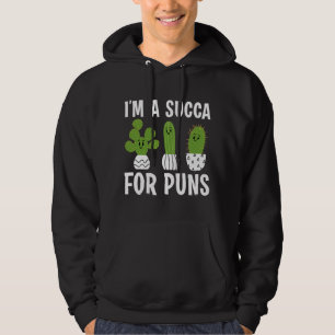 Veste À Capuche Je suis un amateur de jeux de mots