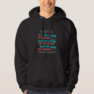Veste À Capuche Je Suis Un Enseignant De Garderie