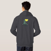 VESTE À CAPUCHE JE SUIS UN NINJA (Dos entier)