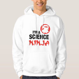 VESTE À CAPUCHE JE SUIS UN NINJA SCIENTIFIQUE