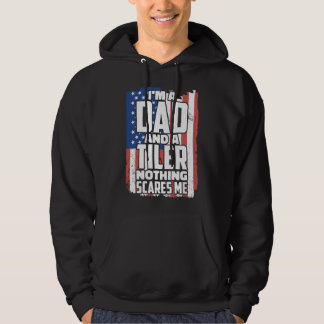 Veste À Capuche Je suis un papa et un carreleur, rien ne me fait p