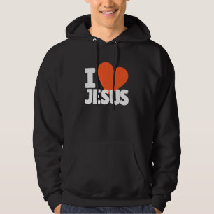Veste À Capuche Je suis un partisan de l'église J'aime Jésus disci