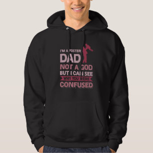 Veste À Capuche Je suis un père de famille pas un Dieu je peux voi
