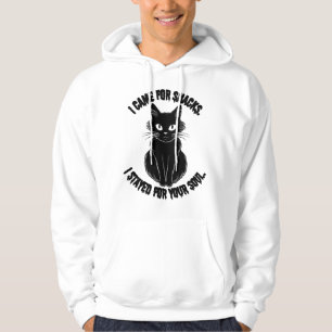 Veste À Capuche Je suis venu pour des collations, rester pour votr