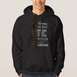 Veste À Capuche Je Suis Votre Ami Votre Partenaire Votre Laboratoi