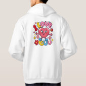 Veste À Capuche Je T'Aime (Dos)