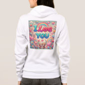 Veste À Capuche Je T'Aime (Dos)