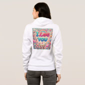 Veste À Capuche Je T'Aime (Dos entier)