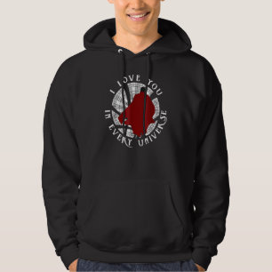 Veste À Capuche Je t'aime dans chaque univers Fête des pères Valen