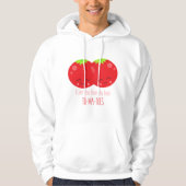 Veste À Capuche Je T'Aime De Ma Tête Tomates (Devant)