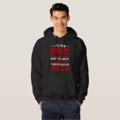 Veste À Capuche Je vais faire douze lessives - (Devant entier)