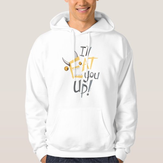 Veste À Capuche Je vais vous manger Graphique (Devant)