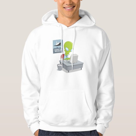 Veste À Capuche Je veux croire (Devant)