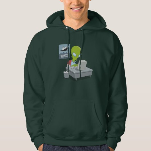Veste À Capuche Je veux croire (Devant)