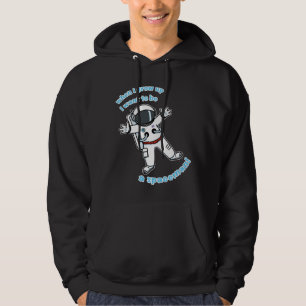 Veste À Capuche Je veux être un astronaute !