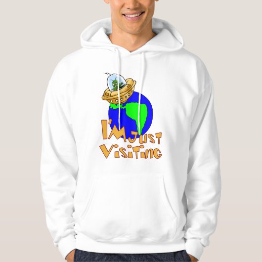 Veste À Capuche Je viens juste de voir une chemise (Devant)