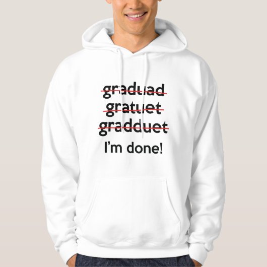 Veste À Capuche J'en ai fini ! (Devant)