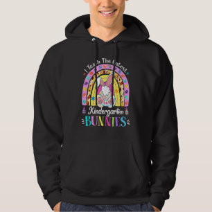 Veste À Capuche J'Enseigne À L'Enseignant Des Bunnies De Maternell
