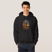 Veste À Capuche J'Enseigne Le Citrouille Le Plus Mal Dans Le Patch (Devant entier)