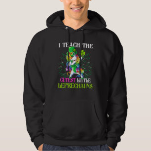 Veste À Capuche J'Enseigne Les Petits Leprechauns Les Plus Crousti
