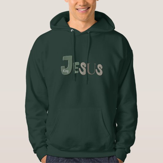 Veste À Capuche ''Jesus'' (Devant)